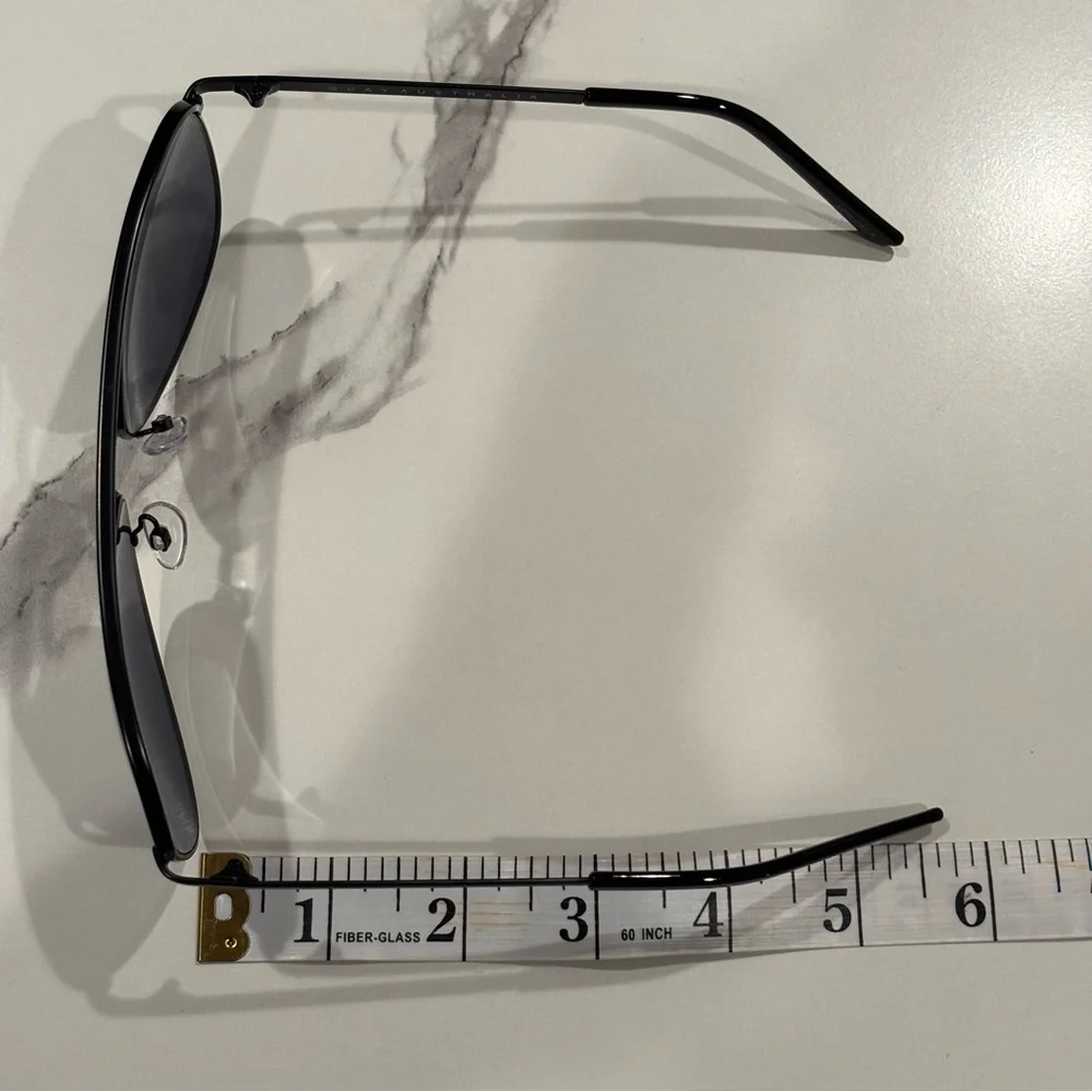 Quay Australia Dark Aviator Sunglasses - Picture 7 of 10